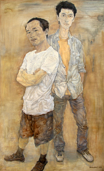 《80后·奋斗者》180×110cm 布面油彩 2009年_副本.jpg